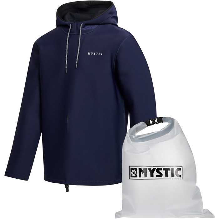 2024 Mystic Haze 2mm Neoprene Hoodie & Drybag Bundle 35017.230340 - Navy