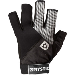 2024 Mystic Junior Neopreen Handschoenen Met Korte Vingers 35015.2303 - Zwart