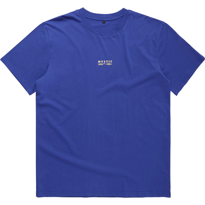 2023 Mystic T-shirt Ttica Para Homem 35105.24004 - Flash Blue