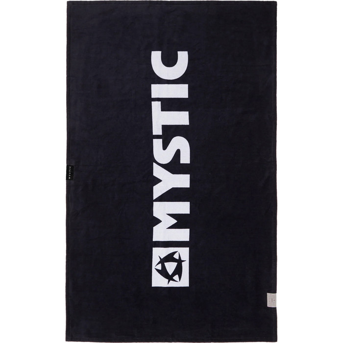 2023 Mystic Snel Dry Handdoek 35018.21015 - Zwart