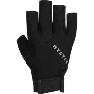 2024 Mystic Rash Short Finger Neoprene Glove 35015.230305 - Black