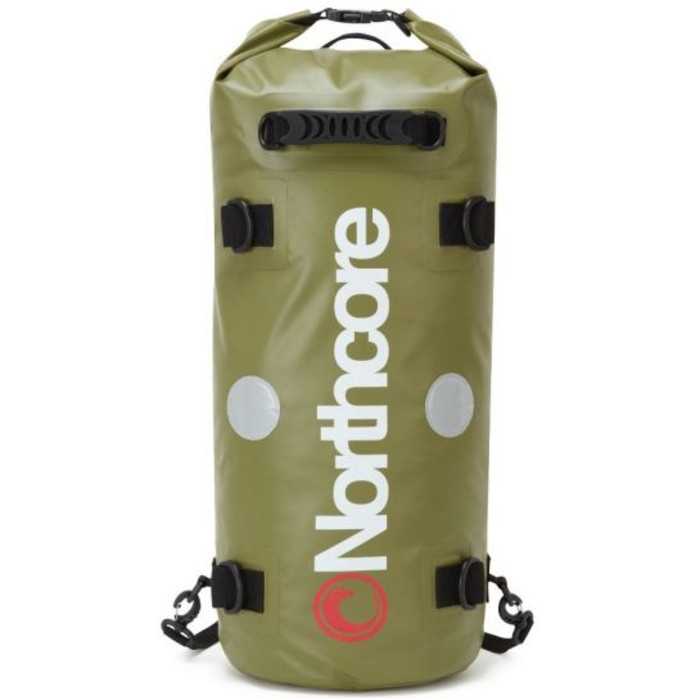 2024 Northcore 30L Dry Bag Backpack NOCO67FC - Olive