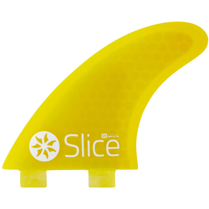 2024 Northcore Slice Ultra Light Hex Core S7 FCS Compatible Aletas Surfboard SLI-03 - Yellow