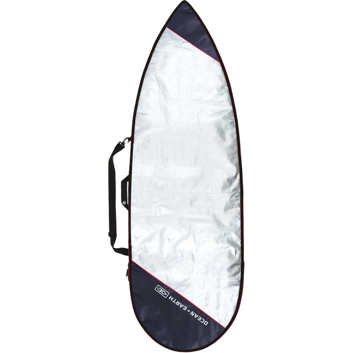 2024 Ocean And Earth Barry Basic Shortboard Cover Oescsb22 - Red