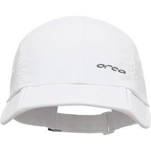 2023 Cappello da corsa pieghevole Orca MA17 - Bianco