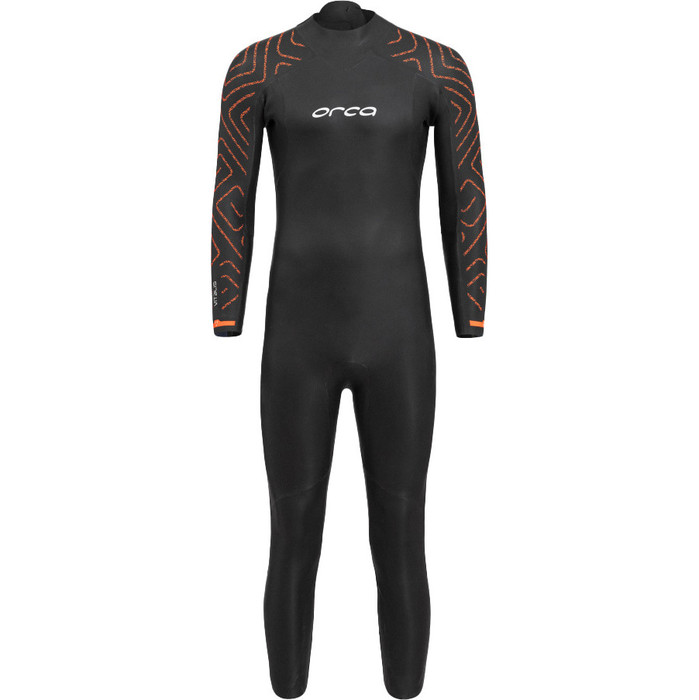 2023 Orca Mens Vitalis Back Zip Open Water Swim Wetsuit NN280401 - Black