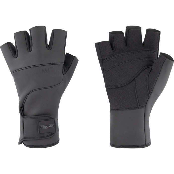 2024 Prolimit Kurzfingerhandschuhe HS 2mm Mesh Handschuhe 402.00105.000 - Black