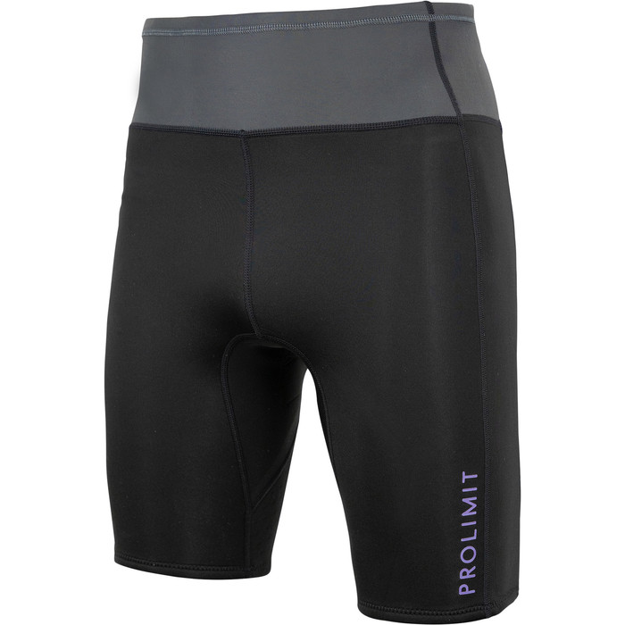 2023 Prolimit Womens Airmax 1.5mm Wetsuit SUP Shorts 400.14780.040 - Schwarz / Lavendel