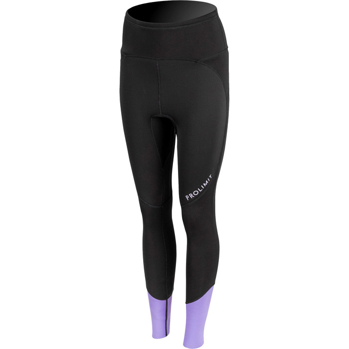 2023 Prolimit Womens Airmax Zodiac 2mm Wetsuit SUP Trousers 400.14730.040 - Black / Lavender
