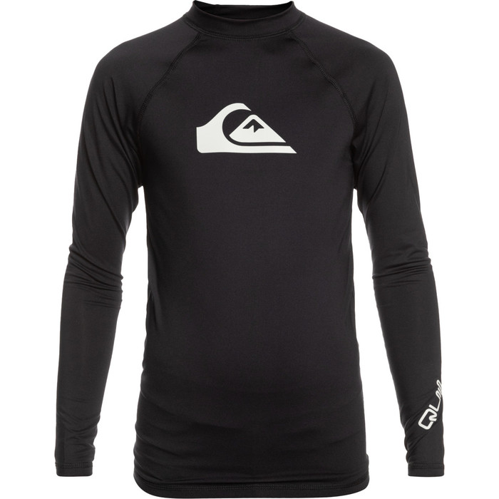 2023 Quiksilver Junior All Time Long Sleeve UPF 50 Rash Vest EQBWR03213 - | Watersports Outlet