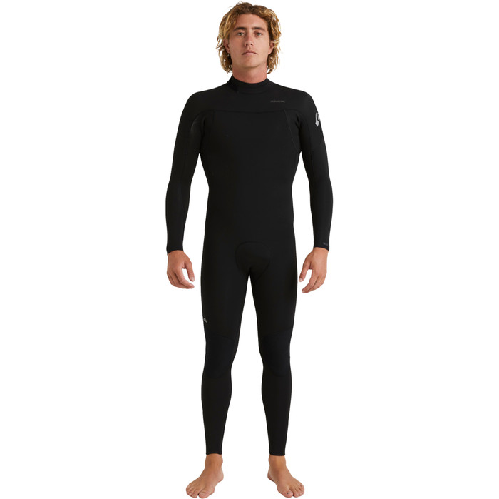 2023 Quiksilver Hombres Everyday Sessions 3/2mm Gbs Back Zip Neopreno EQYW103181 - Black