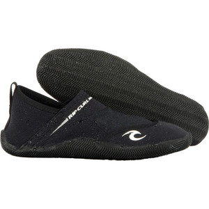 2024 Rip Curl Junior Reefwalker 1.5mm Sapatos De Roupa De Neoprene WBO9AJ - Black