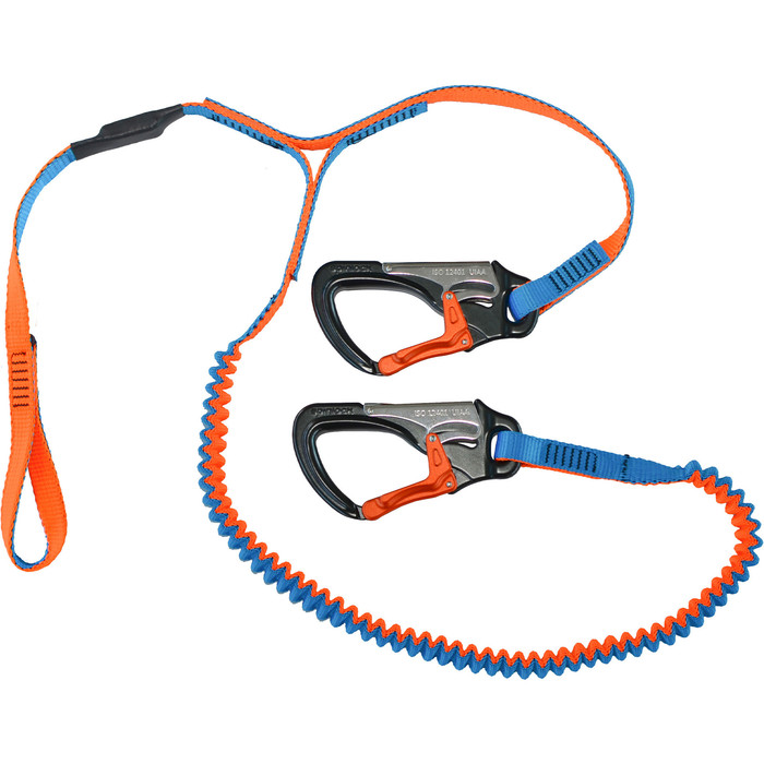 2024 Spinlock 2 Clip & 1 Link Elasticated Performance Safety Line DWSTR3LC