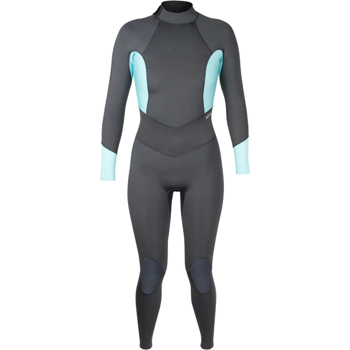 2024 Xcel Womens Axis 3/2mm GBS Back Zip Wetsuit WN32AXG0 - Graphite / Glacier Blue