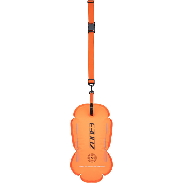 2024 Zone3 Recycled Swim Safety Buoy / Tow Float SA23RSBTF113 - Hi-Vis Orange