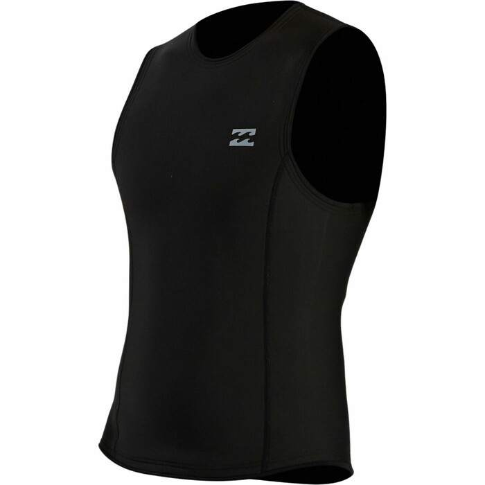 2024 Billabong Da Uomo Absolute 2mm Wetsuit Vest ABYW000101 - Black
