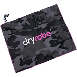 2024 Dryrobe Copricuscino V3 DRYCC2 - Black Camouflage Pink