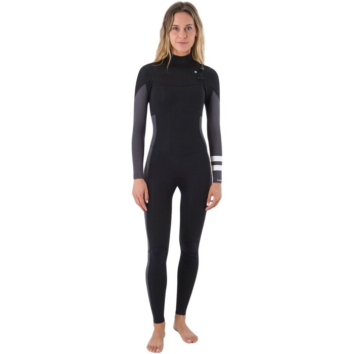 2025 Hurley Womens Advant 4/3mm Chest Zip Wetsuit WFS0013403