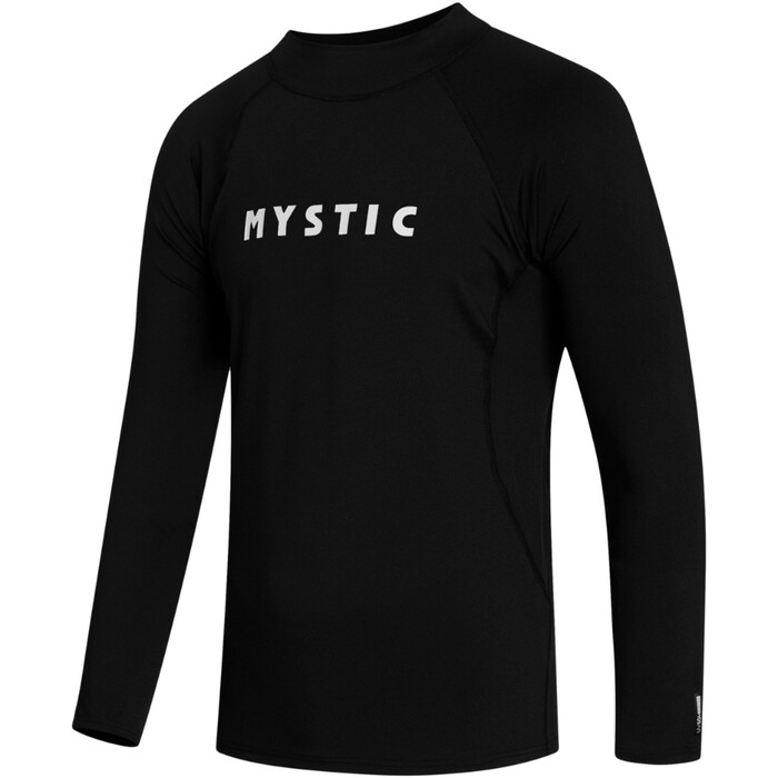 2024 Mystic Mens Star Long Sleeve Lycra Vest 35001.240162 - Black