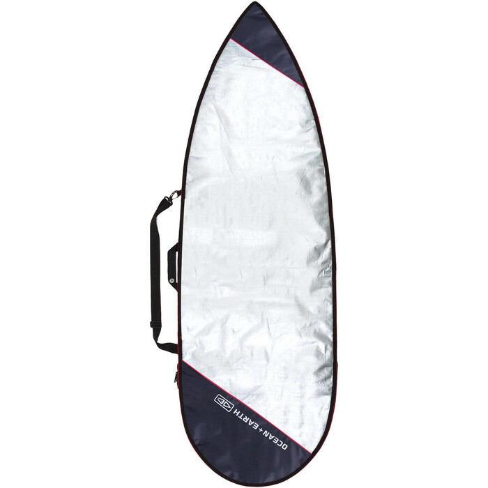 2024 Ocean and Earth Barry Basic Shortboard Surf Cover OESCSB22R - Red