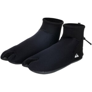 2024 Quiksilver Miesten Highline 3mm Split Toe Sock Boot EQYWW03066 - Mens Split Toe Sock Boot EQYWW03066 - Black