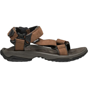 2024 Teva Mens Terra FI Lite Leather Sandals 1012072 - Brown
