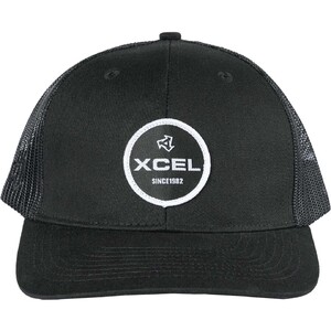 2024 Xcel Heritage Trucker Hat MAHT1TK3  Black