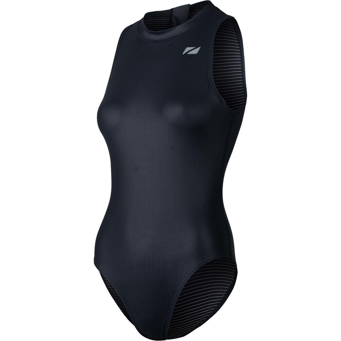2024 Zone3 Dames OWS Ti+ Thermal High Neck Costume SW24WOTIH101 - Black