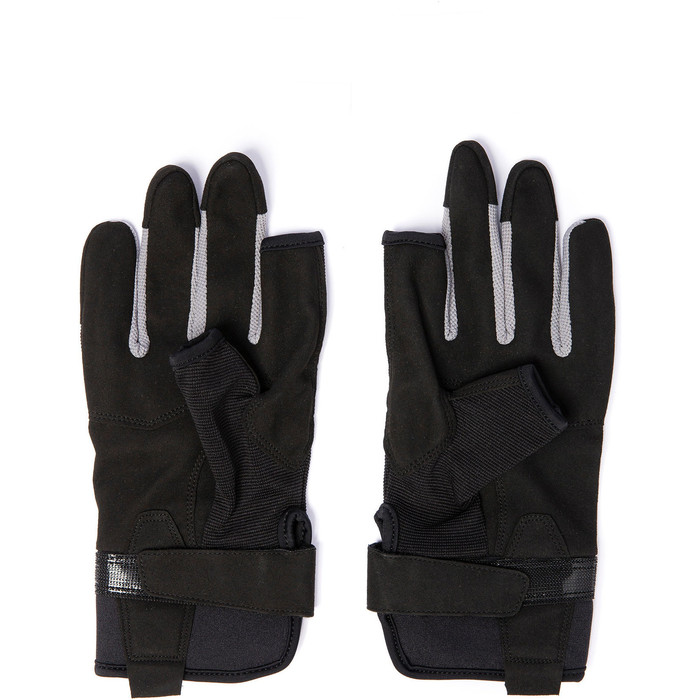 2022 Musto Essential Segeln 3 Finger Handschuhe Augl002 - Schwarz