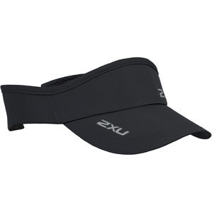 2023 2XU Run Visor Black UQ5686f