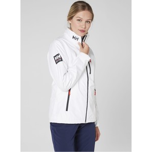 2019 Helly Hansen Womens Crew Jacket White 30297