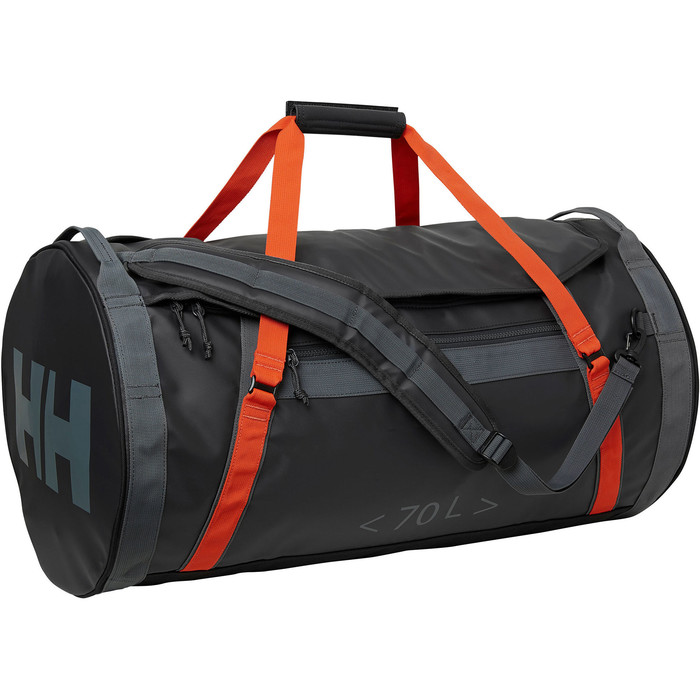 2019 Helly Hansen HH 70L Duffel Bag 2 68004 - Black / Orange