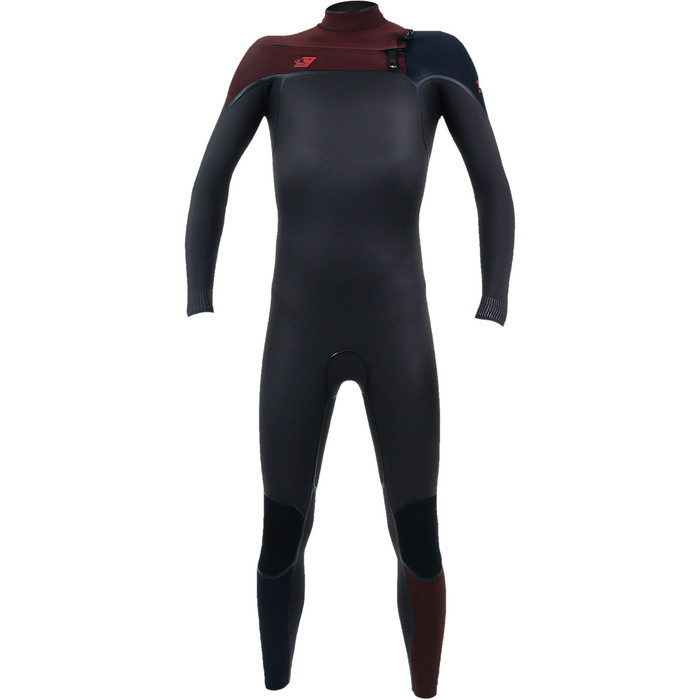 2020 O'neill Youth Psycho One 4/3mm Chest Zip Combinaison Wetsuit Corbeau / Veuve 4968