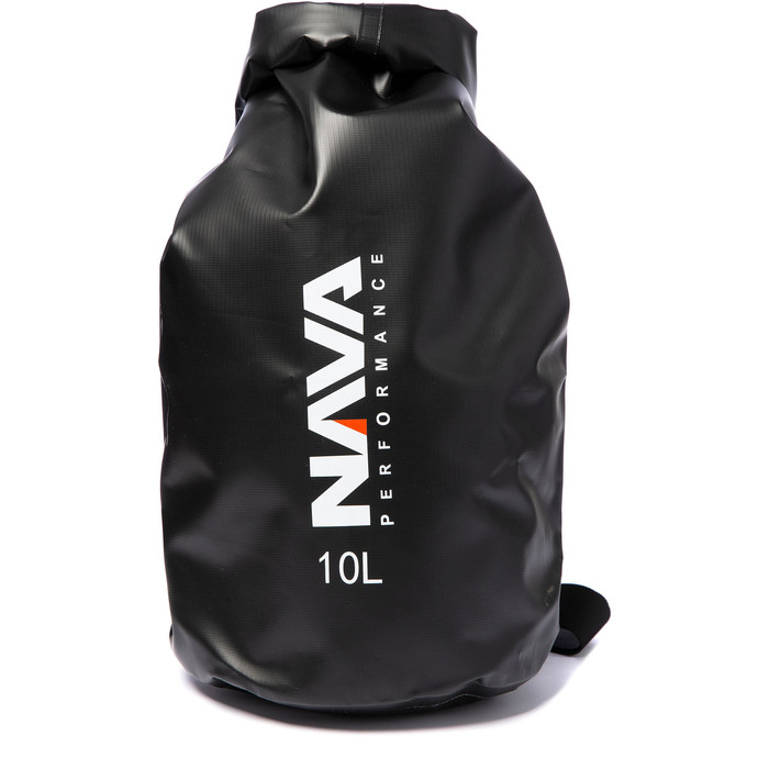 2024 Nava Performance 10l Drybag Med Skulderrem Nava006 - Sort