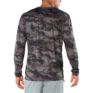 2020 Dakine Men's Heavy Duty Fit Fit Long Sleeve Surf Shirt 10002793 - Dark Ashcroft Camo