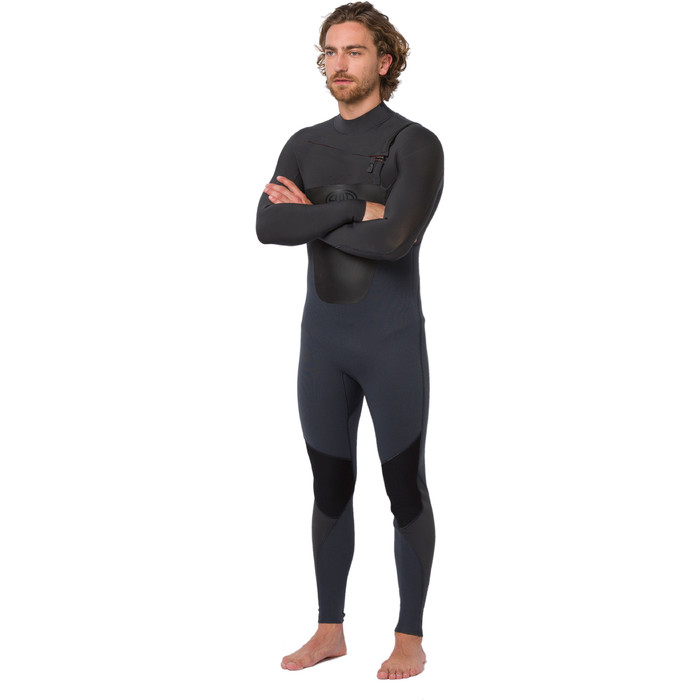 2020 Animal Mens Lava 5/4/3mm Chest Zip Wetsuit AW0SS002 - Graphite