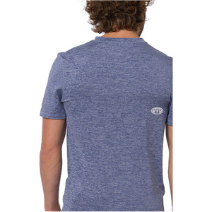 2020 Animal Herren Latero Kurzrmelige Hautausschlag T-Shirt Cl0ss012 - Opulence Blau Mergel