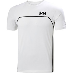 2021 Helly Hansen Heren HP Folie Ocean T-shirt 34160 - Wit