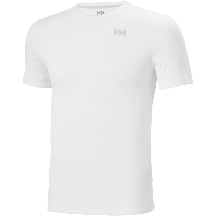 2022 Helly Hansen Men Lifa Active Solen T-shirt 49349 - Branco