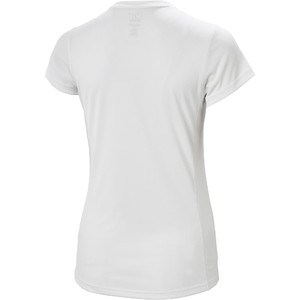 2022 Helly Hansen Kvinders Lifa Active Solen T-shirt 49353 - Hvid