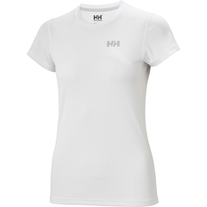 2022 Helly Hansen Women Lifa Active Solen T-shirt 49353 - Branco