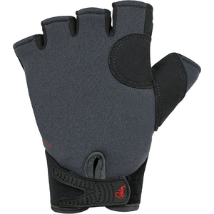 2023 Palm Clutch 2mm Neoprene Short Finger Gloves 12333 - Jet Grey
