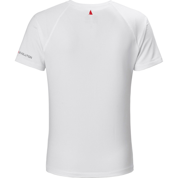 Musto Evolution Sunblock T-shirt 2.0 81161 Voor Dames 2024 - Wit