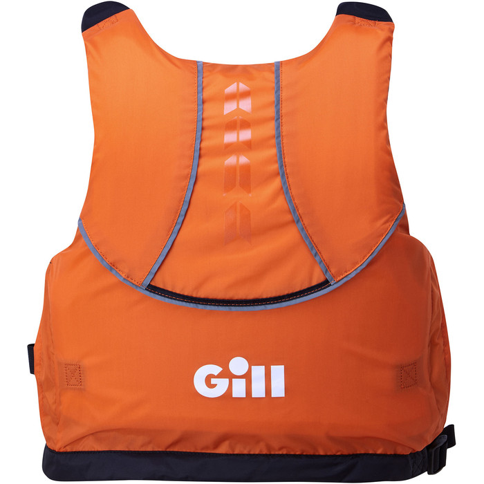 2024 Gill Pursuit Pro Racer Side Zip 50N Schwimmweste 4916 - Orange
