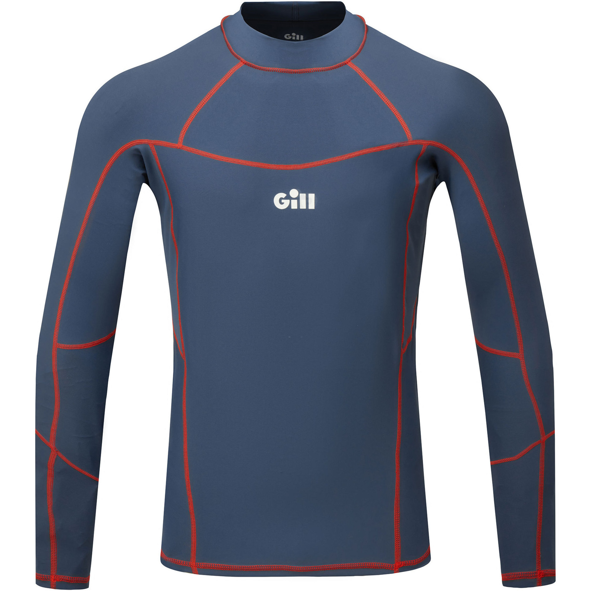 2023 Gill Mens Pro Long Sleeve Rash Vest 5020 Ocean Wetsuits Rash Vests Watersports Outlet