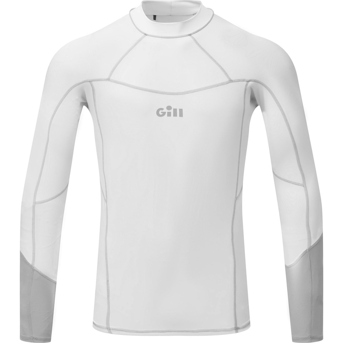 2022 Gill Mens Pro Long Sleeve Rash Vest 5020 White Wetsuits Rash