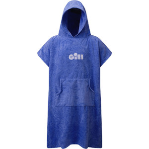 2024 Gill Hooded Towel Changing Robe / Poncho 5022 - Blue