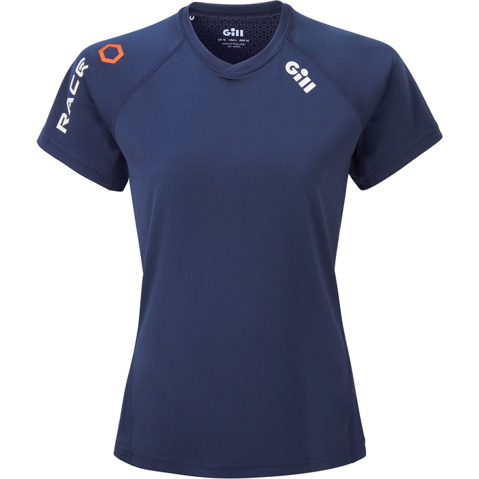 Camiseta De Mujer 2021 Gill Race Rs36w - Azul Oscuro