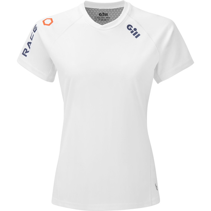 T-shirt De Corrida Feminina 2021 Gill Rs36w - Branco