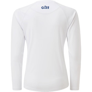 2022 Gill Course Fminine Long Rs37w Tee Manches - Blanc
